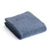 Hay - Mono Hand Towel (Organic) - W50 x L90 - Steel Blue - Steel blue - 229