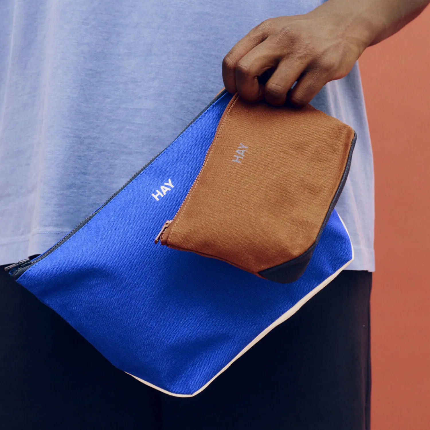 Outlet Hay - Multi Pouch - Small - Blå multi