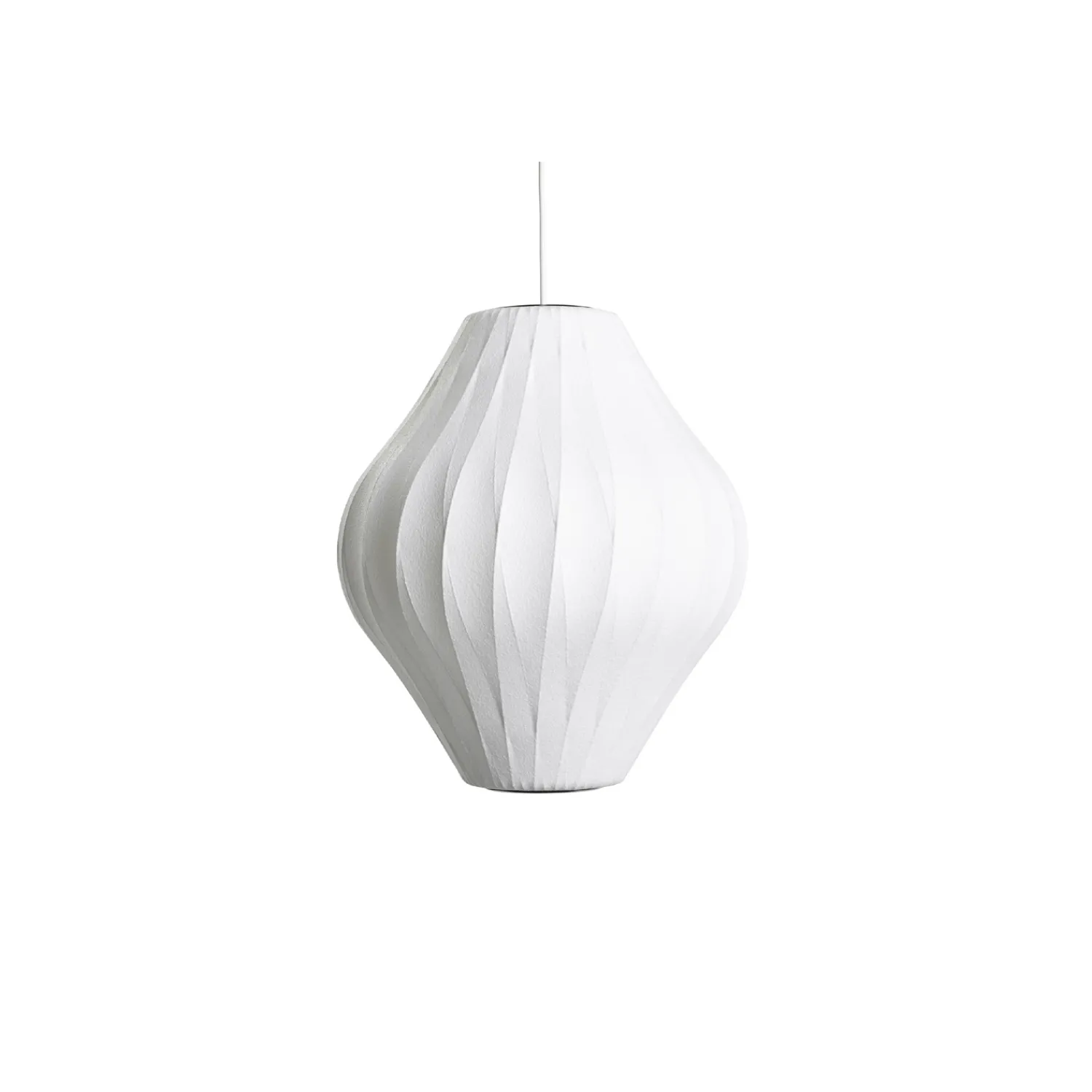 Sale Hay - NELSON Pear Crisscross Bubble Pendant - Medium - Off white