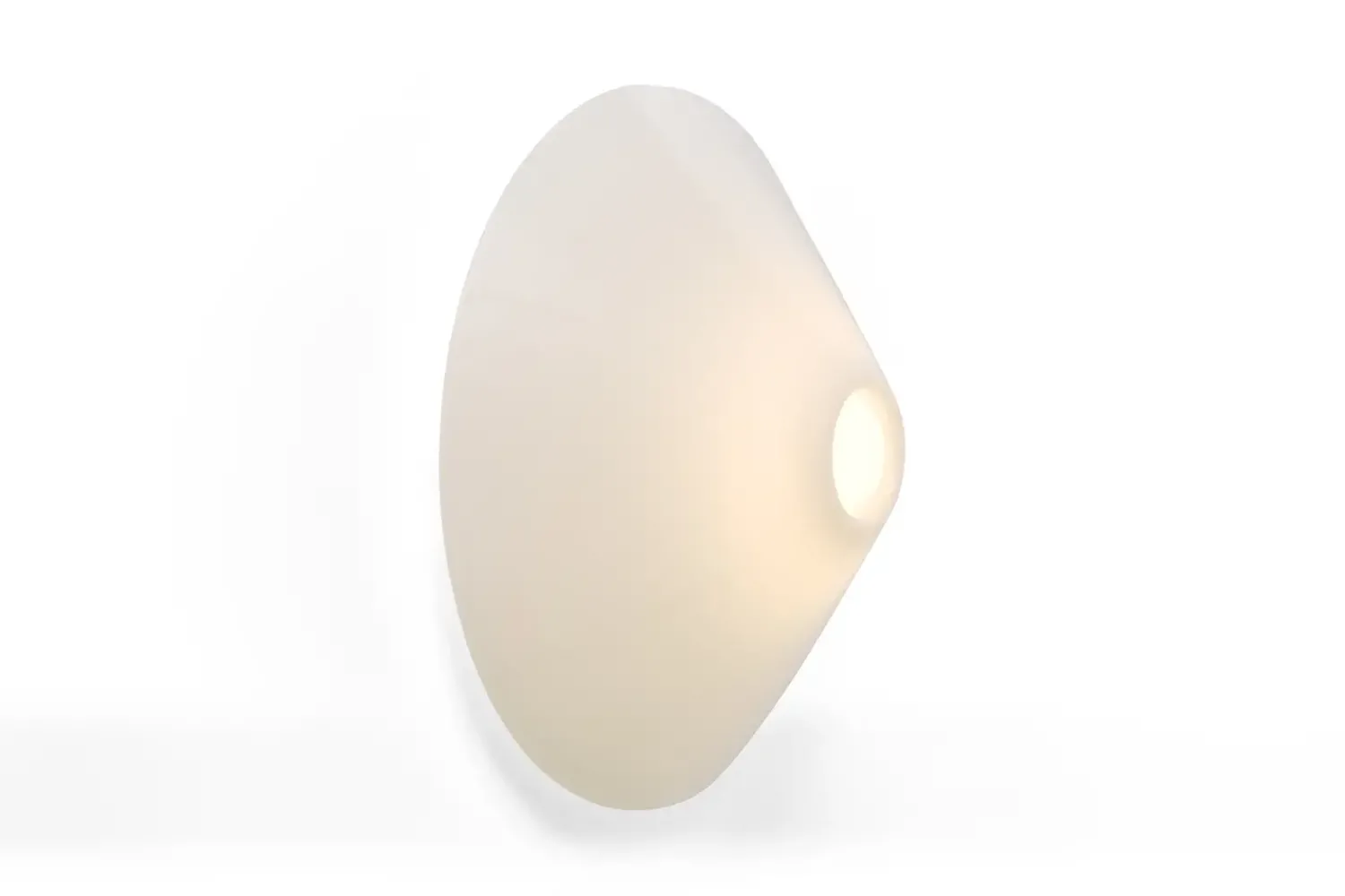 Hot Hay - Ono Flush Mount Lamp-350 - White Opal