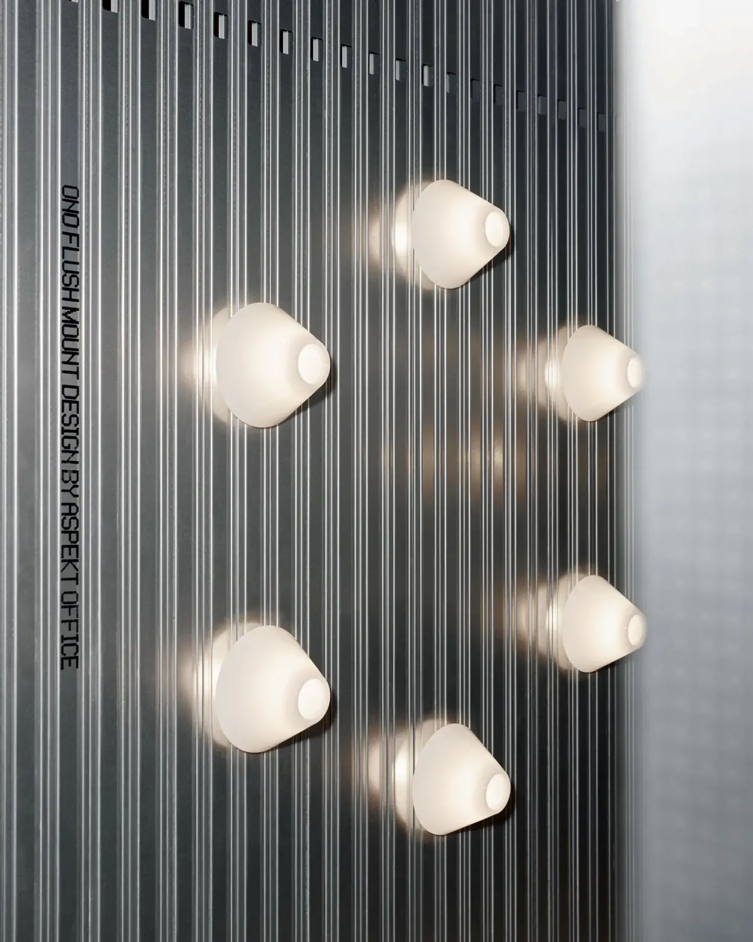 Best Hay - Ono Flush Mount Lamp-200 - White Opal