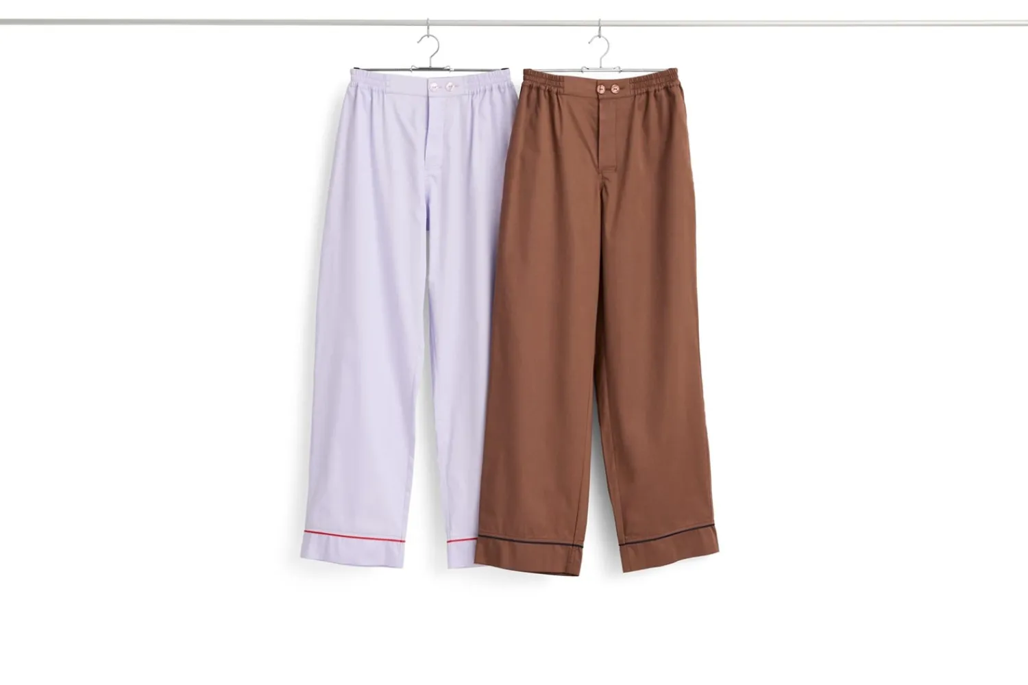 Best Hay - Outline Pyjama - Bukser - Str. S/M - Milk Chocolate