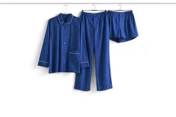 Outlet Hay - Outline Pyjama - Langærmet Shirt - XS/S - Vivid Blue