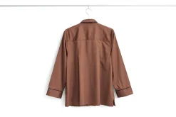 Online Hay - Outline Pyjama - Langærmet Shirt - M/L - Milk Chocolate
