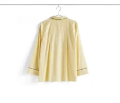 Clearance Hay - Outline Pyjama - Langærmet Shirt - S/M - Soft Yellow