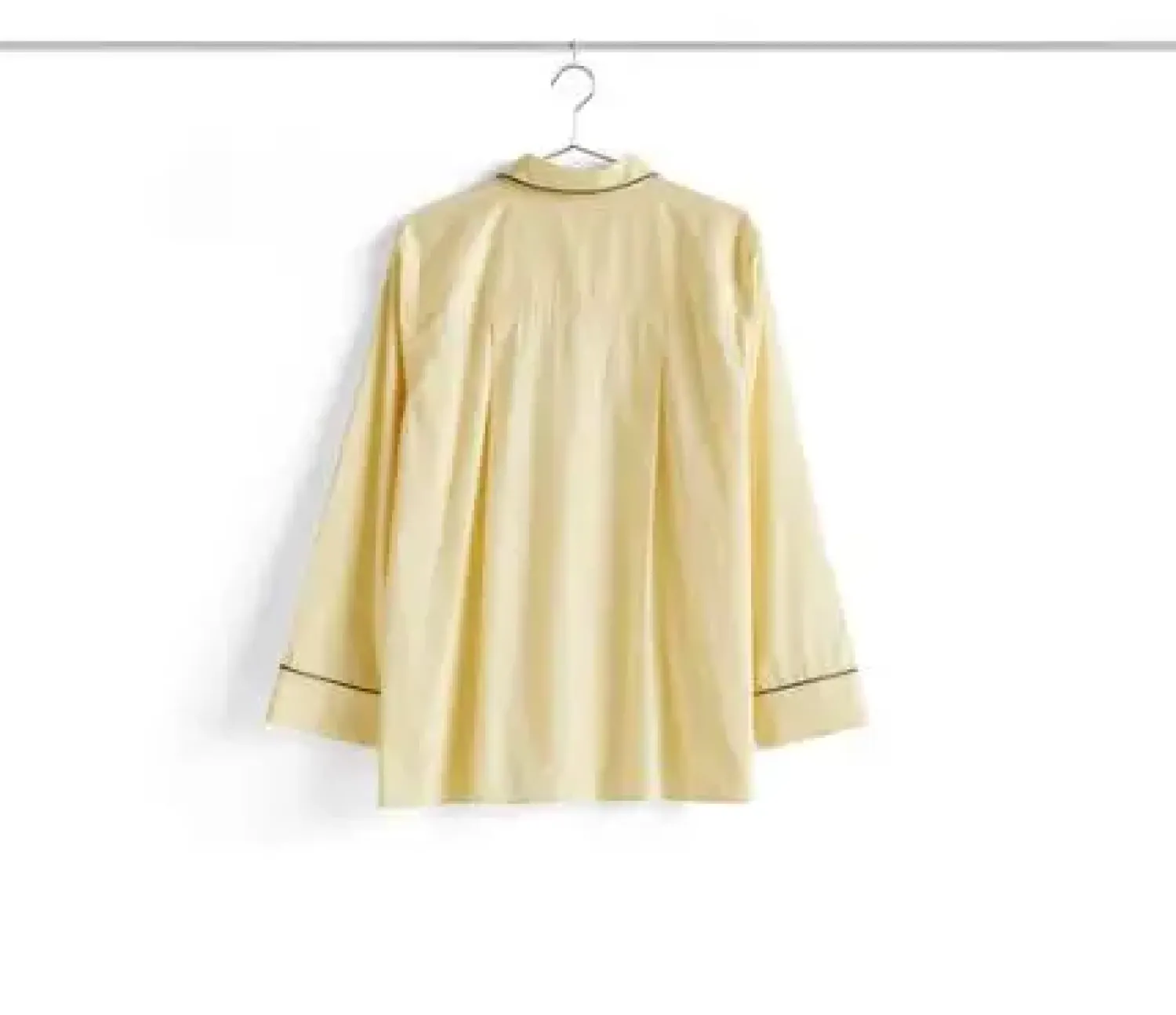 Clearance Hay - Outline Pyjama - Langærmet Shirt - S/M - Soft Yellow