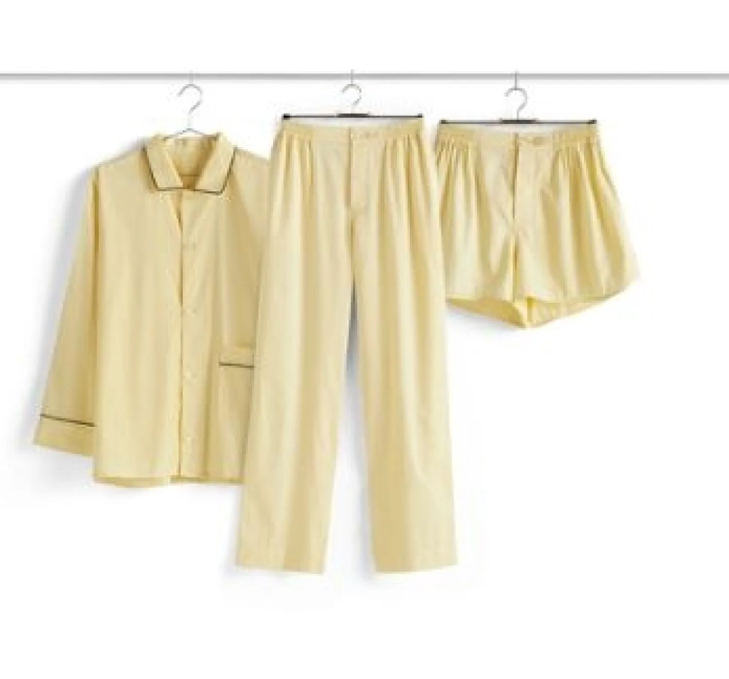 Outlet Hay - Outline Pyjama - Shorts - S/M - Soft Yellow