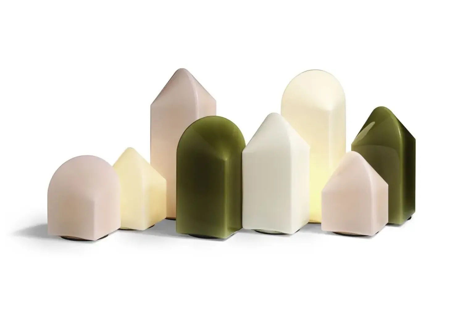Hot Hay - Parade Portable Lamp - Shell White - 24 cm