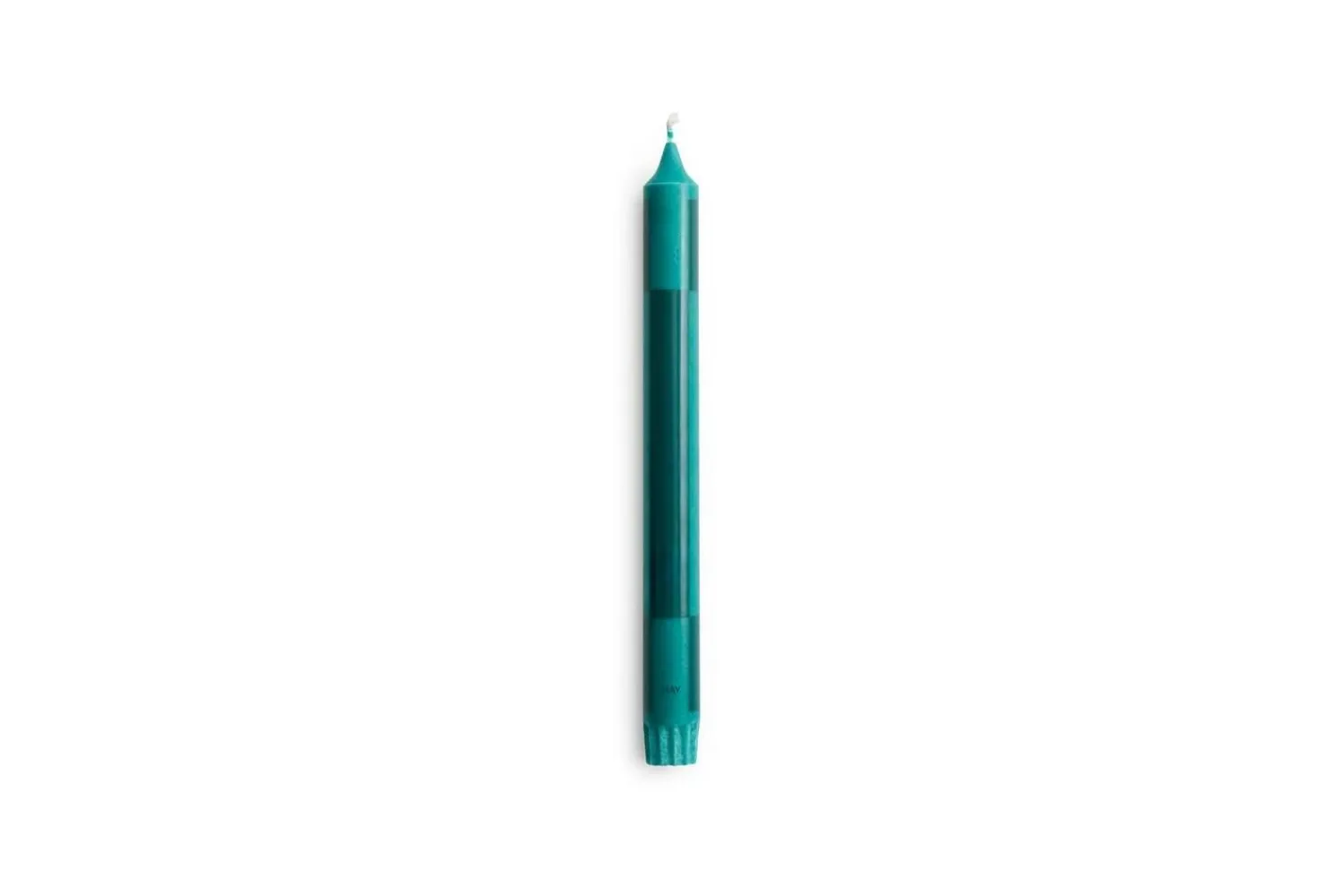 Sale Hay - Pattern Candle - Green and dark green