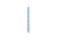 New Hay - Pattern Candle - Light blue with blue grid check