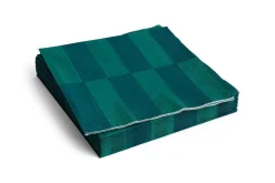 Clearance Hay - Pattern Napkins - Green and dark green - Dinner