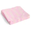 Online Hay - Pattern Napkins - Light pink and rose - Lunch