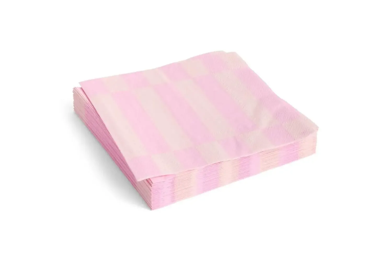 Online Hay - Pattern Napkins - Light pink and rose - Lunch