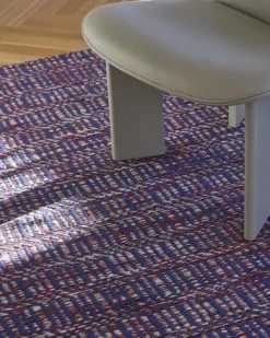 Discount Hay - Radio Rug - 50 x 80 cm - Red / Blue