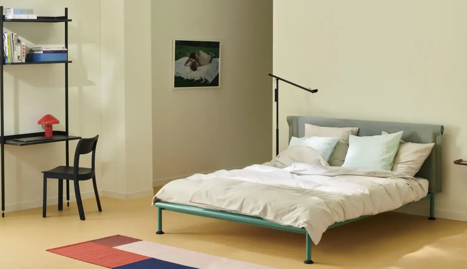 Hay - Reol - Pier System 11 - 1 kolonne - Sort - 82 X 46,5 X 209 cm