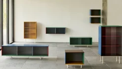 Best Hay - Reol til Gulv - Colour Cabinet - Multi - Large, B180 X D39 X H51 cm