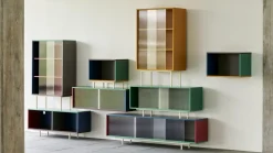 New Hay - Reol til Gulv - Colour Cabinet - Multi farve - Small, B60 X D39 X H51 cm