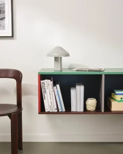 New Hay - Reol til Væg - Colour Cabinet - Multi favet - Medium, B120 X D39 X H39 cm