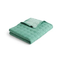 Outlet Hay - Sengetæppe - Mega Dot - Organic - Sea Green - 235x245