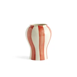Best Hay - Sobremesa Stribe Vase - Small - Rød