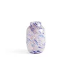 Outlet Hay - Splash Vase - Round - L - lys pink og blå