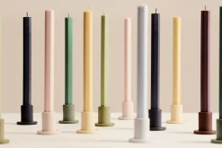 Best Hay - Square Candle - Raspberry