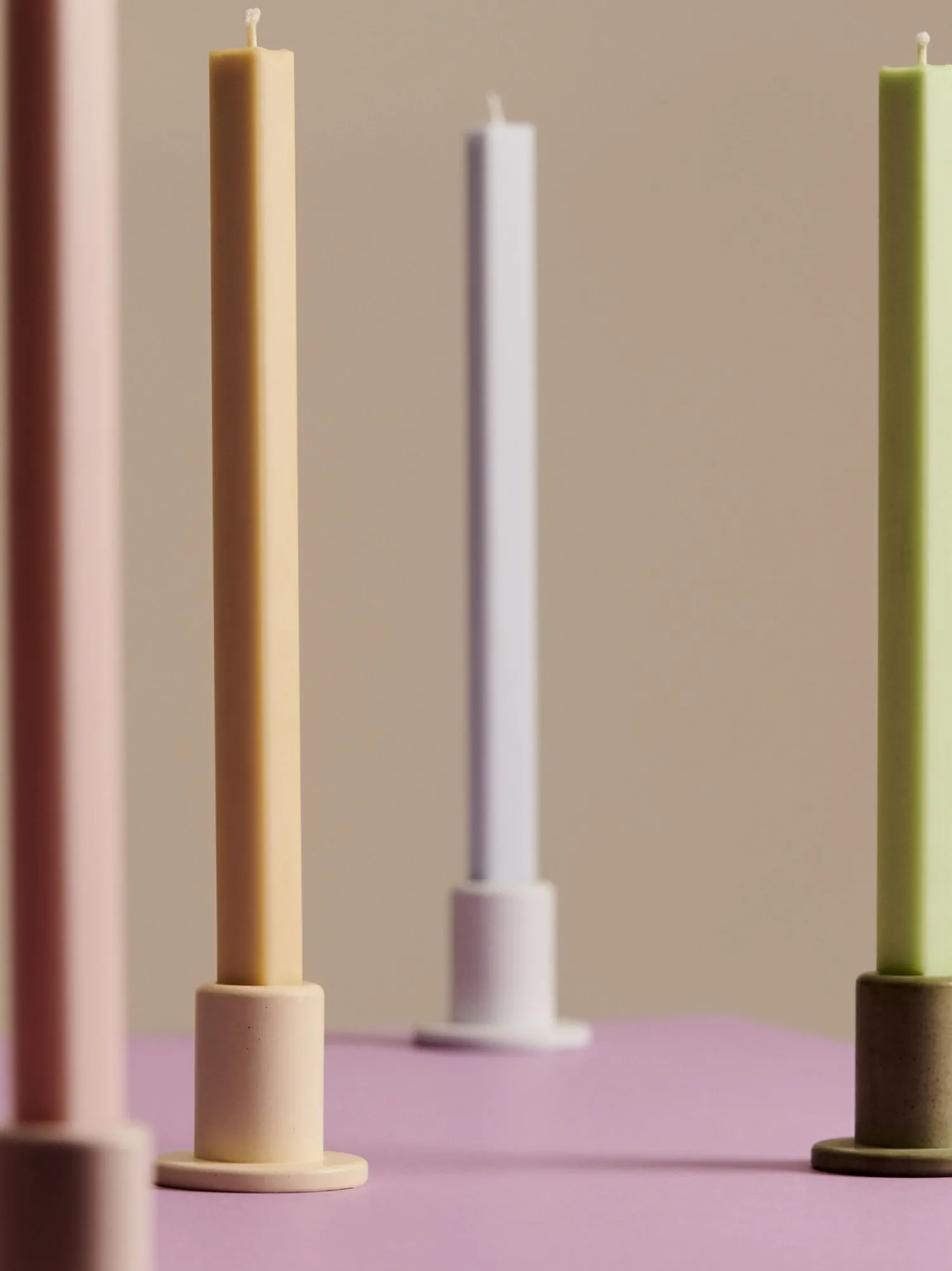 Best Hay - Square Candle - Raspberry