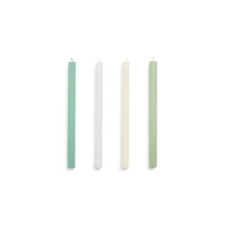 New Hay - Stearinlys - Square - Sæt med 4 stk. - Pastel