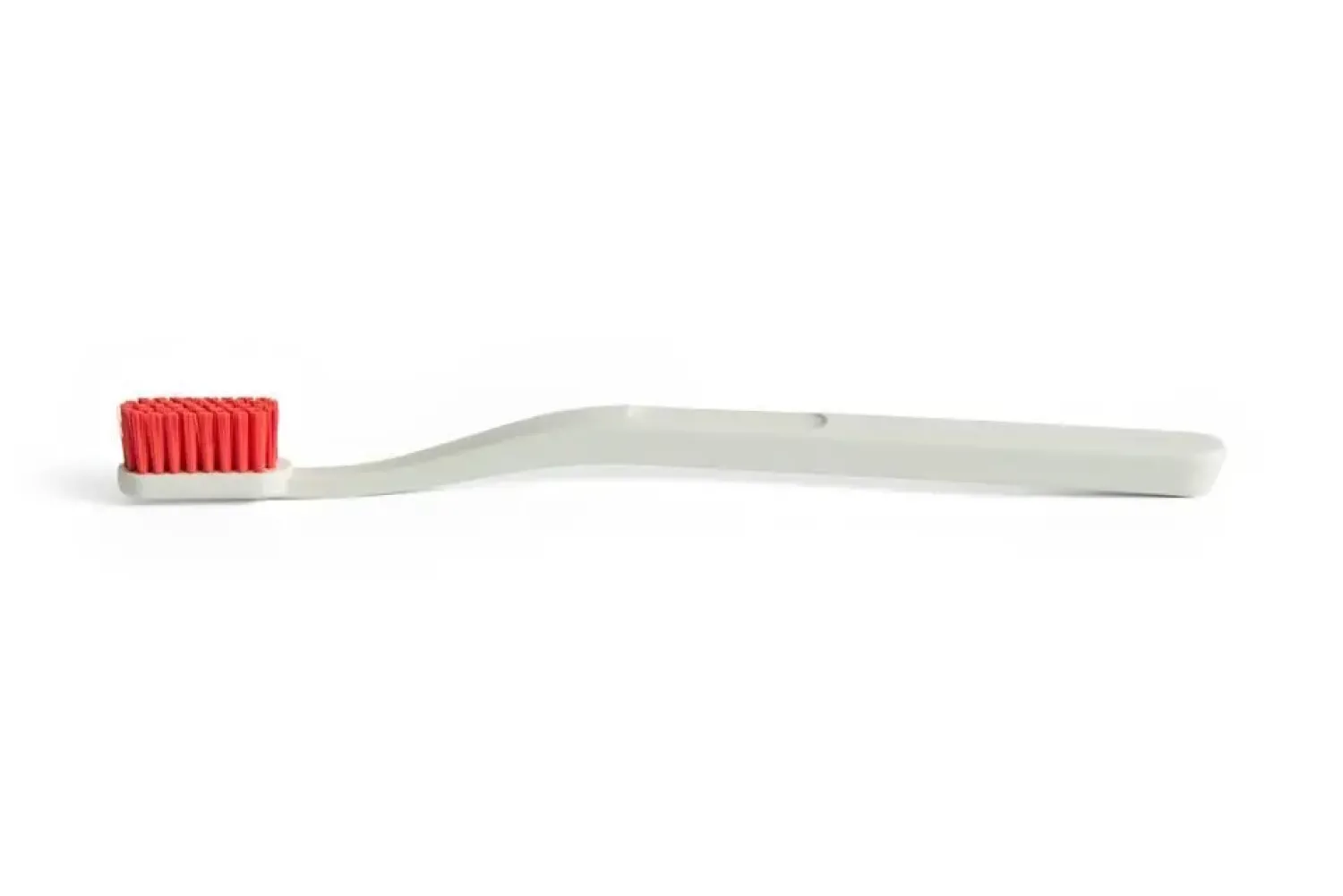 New Hay - Tann Toothbrush - Off-white and red