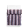 Best Hay - Été Bed Linen - Dynebetræk - bordeaux og sky blue (140 x 200 cm)
