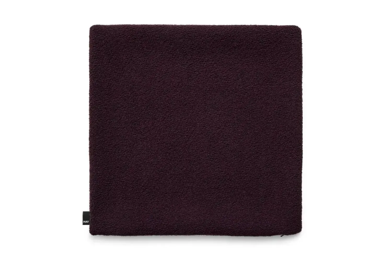 New Hay - Texture Cushion Cover - 50 x 50 - Burgundy