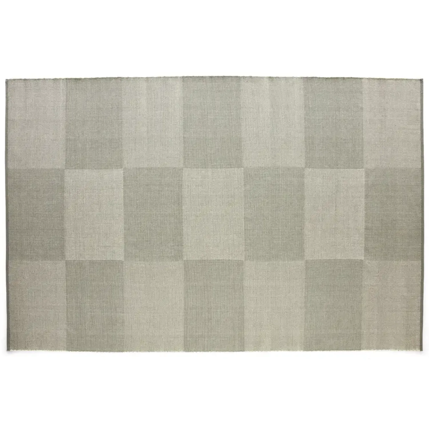 Outlet Hay - Tæppe Check Rug - Grey L/ Grå - 200 x 300 cm
