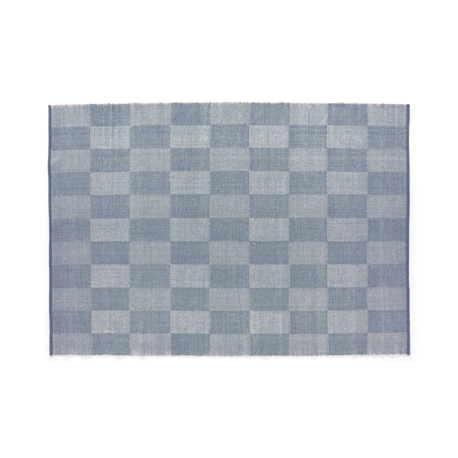 Sale Hay - Tæppe Check Rug - Light Blue S/Lyseblå - 170 x 240 cm