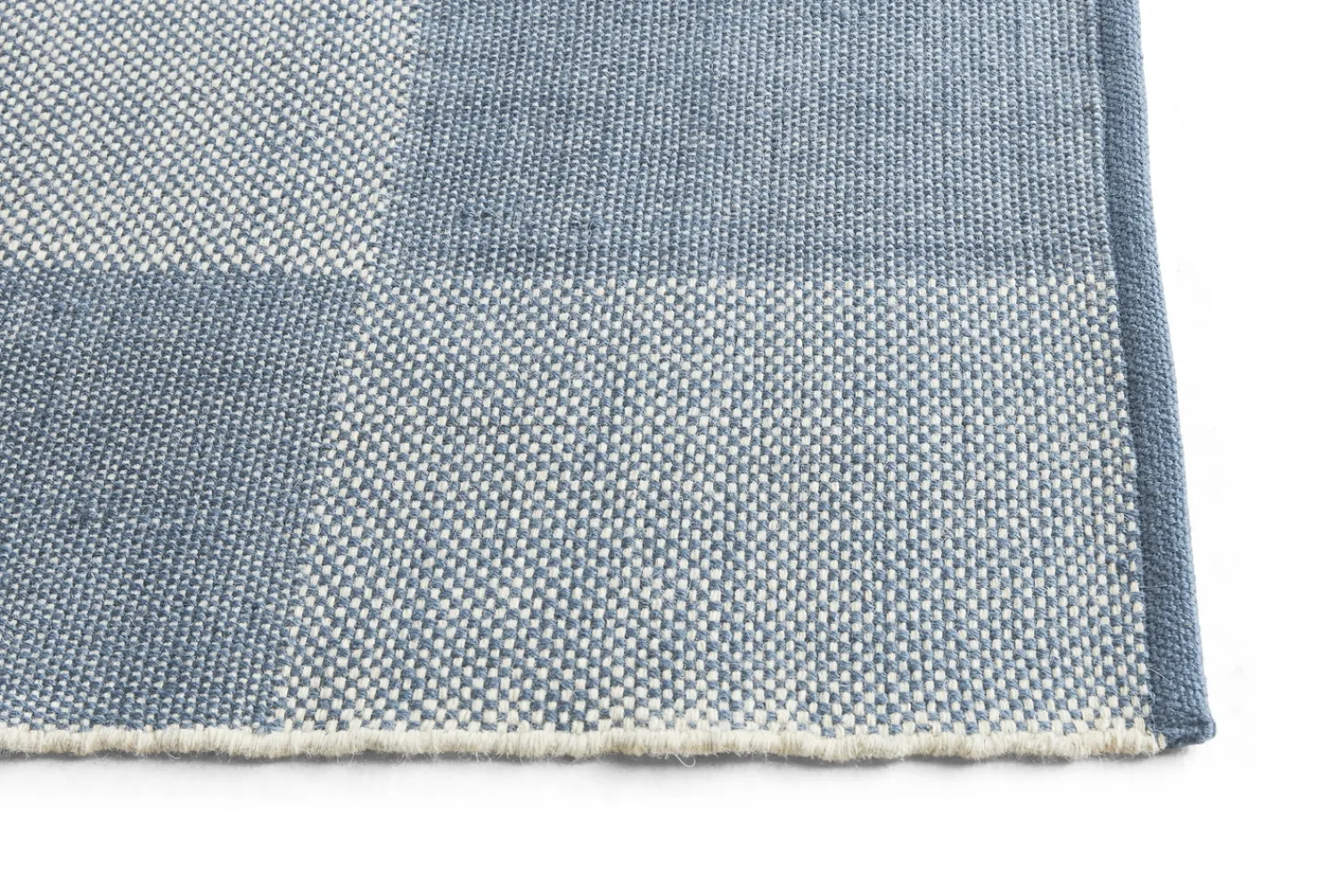 Sale Hay - Tæppe Check Rug - Light Blue S/Lyseblå - 170 x 240 cm