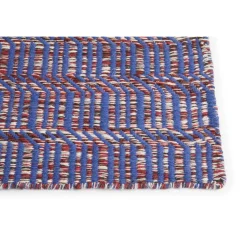Discount Hay - Tæppe Radio Rug - Red, Blue/Rød, Blå - 170 x 240 cm