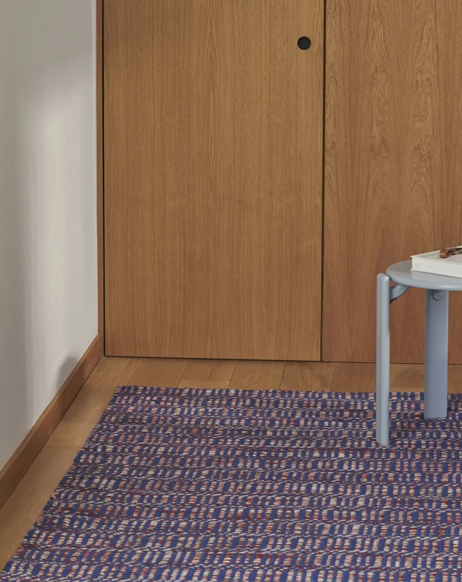 Discount Hay - Tæppe Radio Rug - Red, Blue/Rød, Blå - 170 x 240 cm