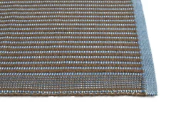 Best Hay - Tæppe - Tapis - Brun og Blå / Chestnut and Blue - 60x95 cm