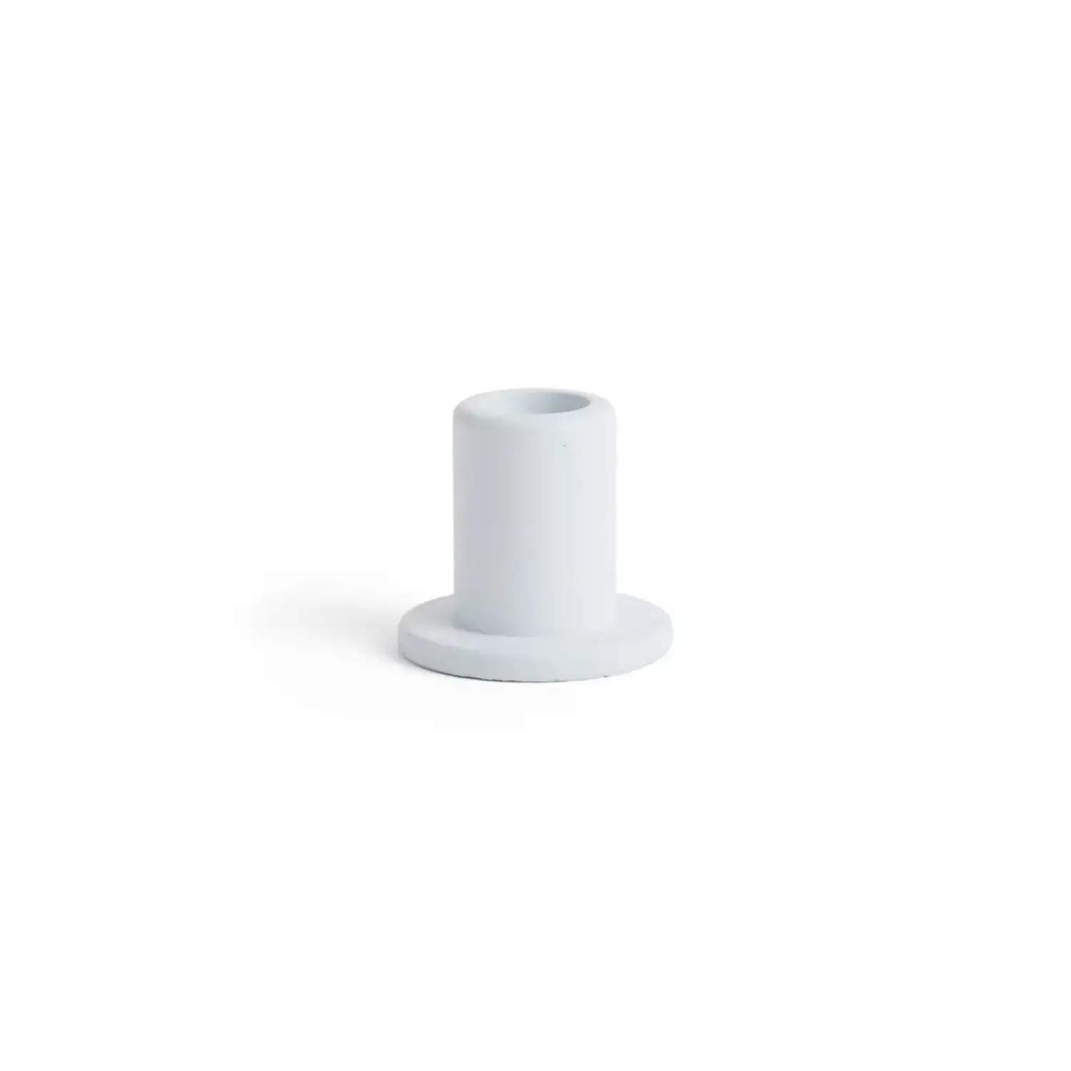 Hot Hay - Tube Candleholder S - Concrete - Lys blå
