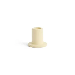 Hot Hay - Tube Candleholder S - Concrete - Lime Gul