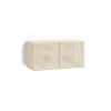 Outlet Hay - Vægskab - Perforated Cabinet Wall - Small - Eggshell - H45 x B89 x D40