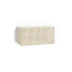 Outlet Hay - Vægskab - Perforated Cabinet Wall - Small - Eggshell - H45 x B89 x D40