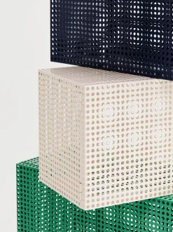 Outlet Hay - Vægskab - Perforated Cabinet Wall - Small - Eggshell - H45 x B89 x D40