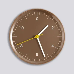 Online Hay - Wall Clock (Recycled) - Brun