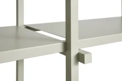 Best Hay - Woody Shelving 2.0 Column Low - Grå bøg - 9 hylder