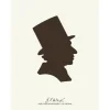 Sale H. C. Andersen Original - "Silhuet" Plakat i ramme - 40x50