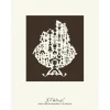 Best H. C. Andersen Original H. C. Andersen - Plakat i ramme - Brudstykke - 40x50 cm