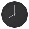 Online Hemverk - Marble Nero Vægur, Sølv Ø28