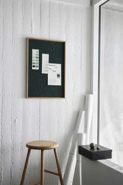 Hemverk - Opslagstavle m. akustiske egenskaber - Recy - Grøn - 40x60