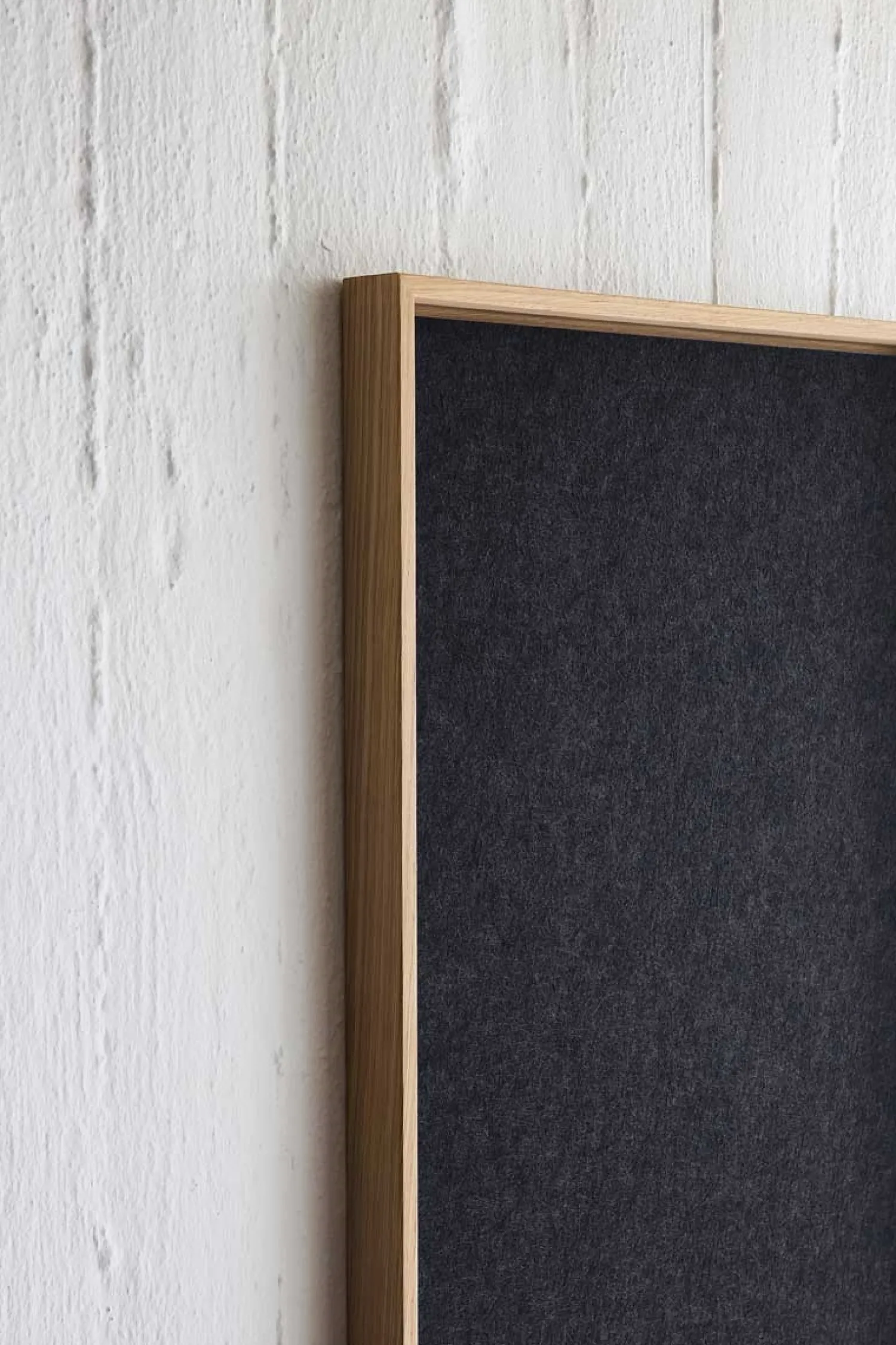 New Hemverk - Opslagstavle m. akustiske egenskaber - Recy - Grå - 40x100 cm