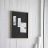 Clearance Hemverk - Opslagstavle m. akustiske egenskaber - Recy - Grå - 40x60